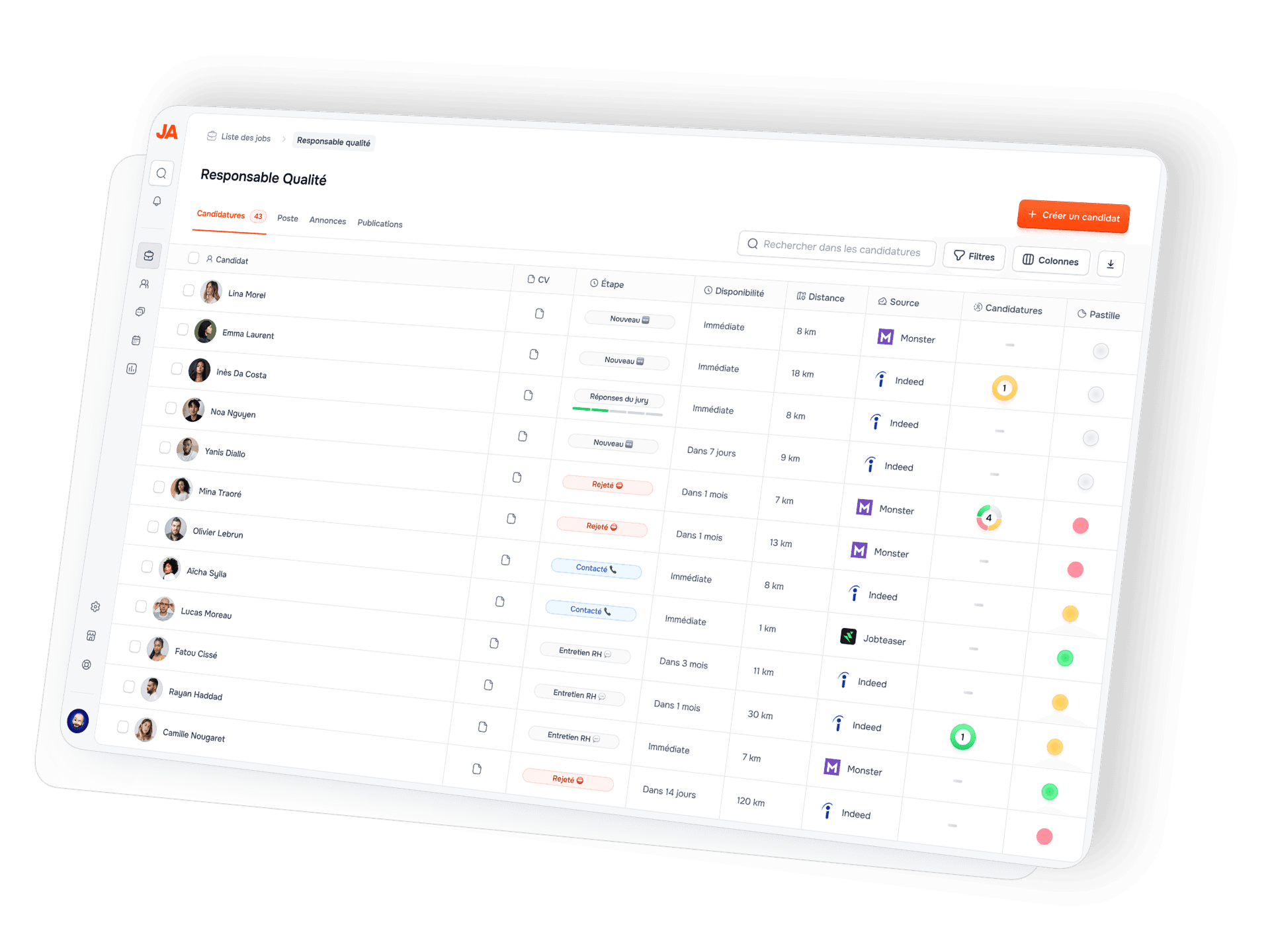 JobAffinity Screenshot